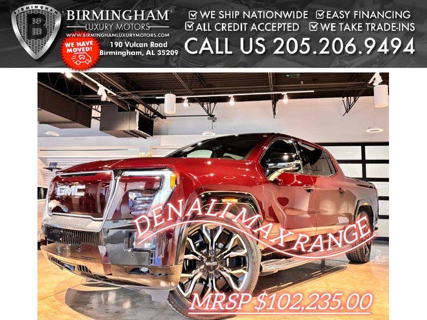 2025 GMC Sierra EV Denali Crew Cab (Max Range) e4WD