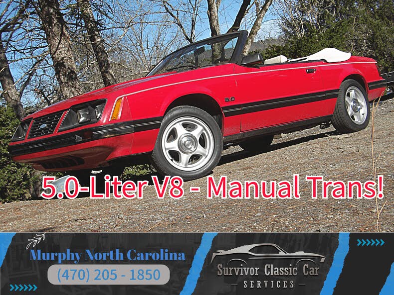 1983 Ford Mustang GLX Convertible RWD