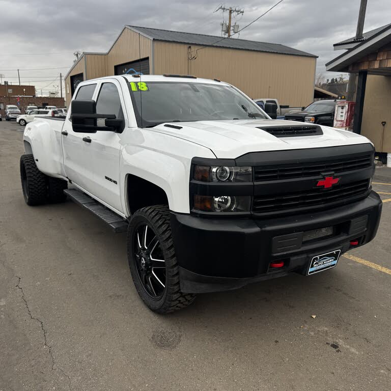 2018 Chevrolet Silverado 3500HD Work Truck Crew Cab LB 4WD