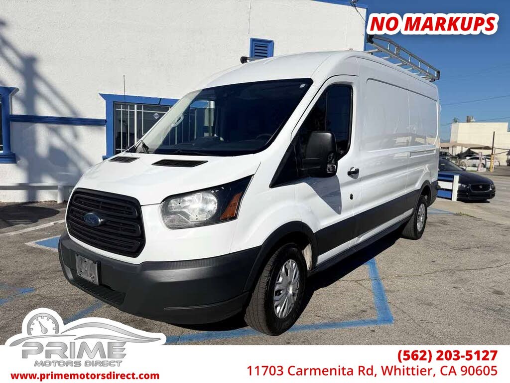 2018 Ford Transit Cargo 250 3dr LWB Medium Roof Cargo Van with Sliding Passenger Side Door
