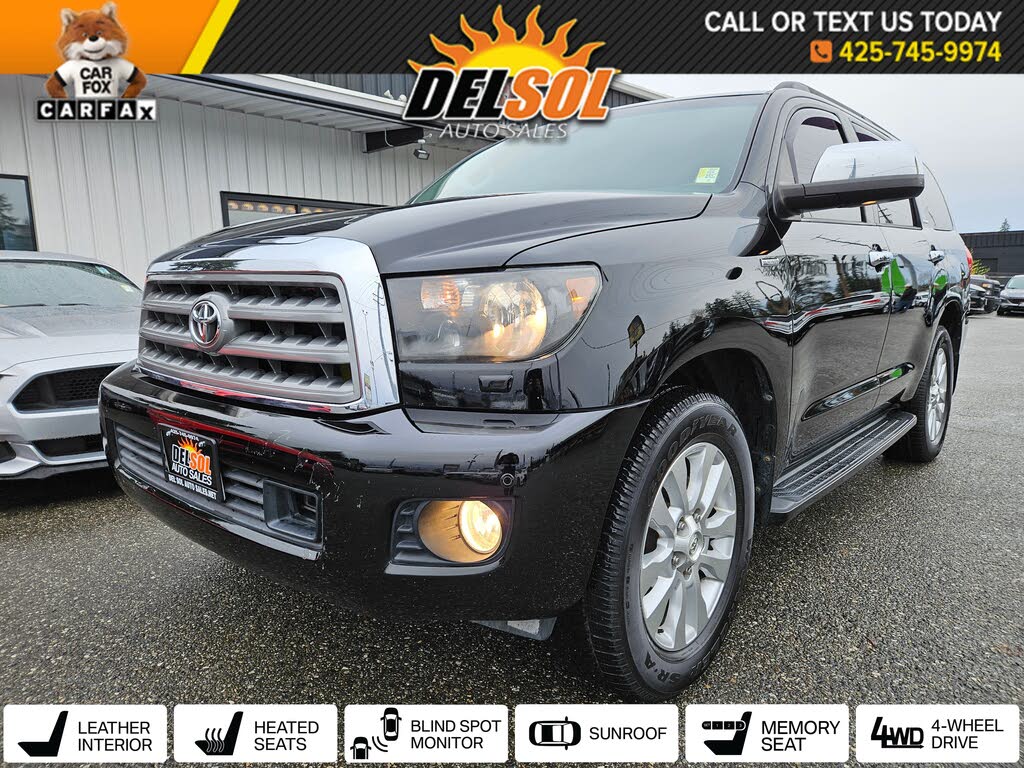 2012 Toyota Sequoia Platinum 4WD