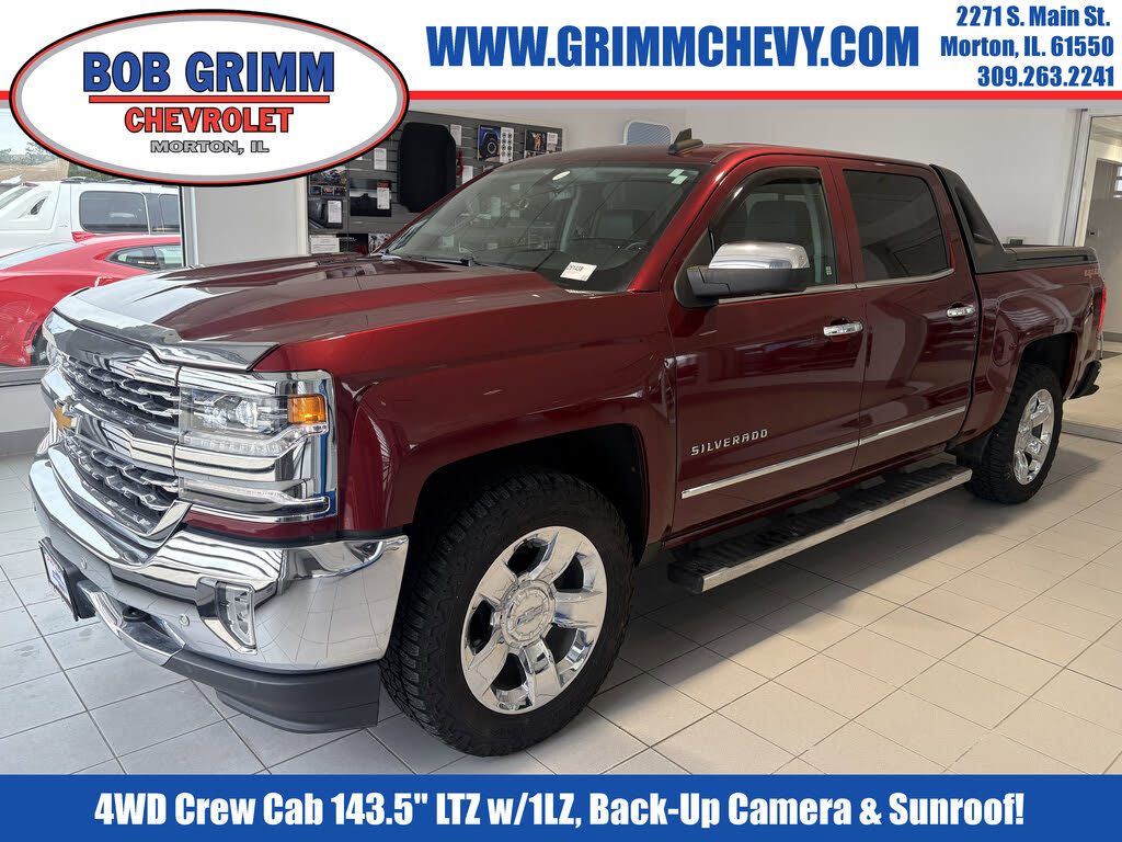 2017 Chevrolet Silverado 1500 LTZ Crew Cab 4WD