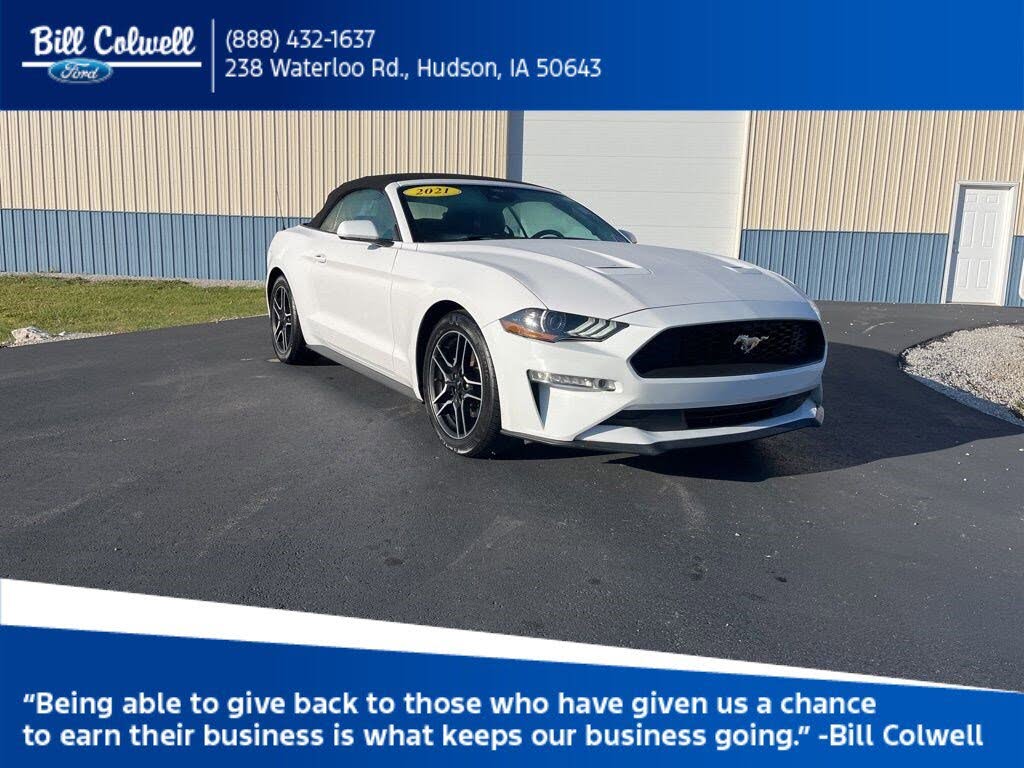 2021 Ford Mustang EcoBoost Premium Convertible RWD