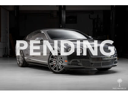 Bentley Continental GT Speed AWD 2015