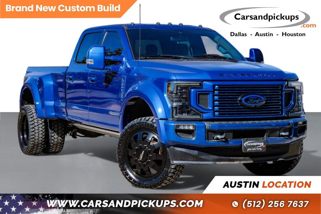 2022 Ford F-450 Super Duty Platinum Crew Cab LB DRW 4WD