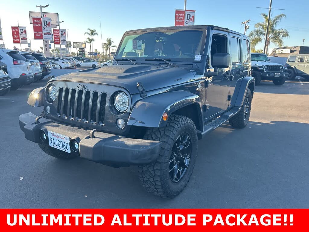 2018 Jeep Wrangler JK Unlimited Altitude 4WD