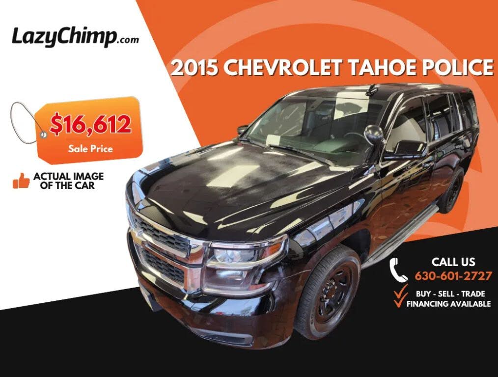 2015 Chevrolet Tahoe Police 4WD