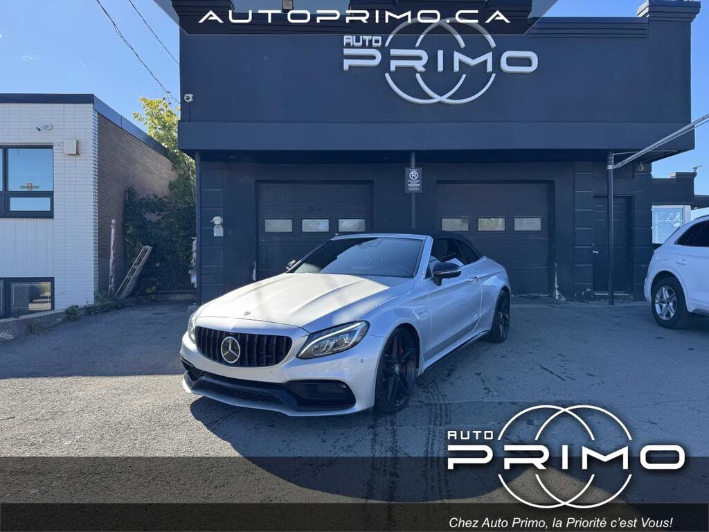 2018 Mercedes-Benz C-Class AMG C 63 S Cabriolet RWD