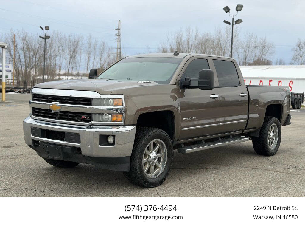 2015 Chevrolet Silverado 2500HD LTZ Crew Cab 4WD