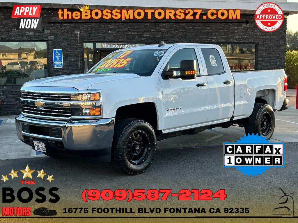 2017 Chevrolet Silverado 2500HD Work Truck Double Cab RWD