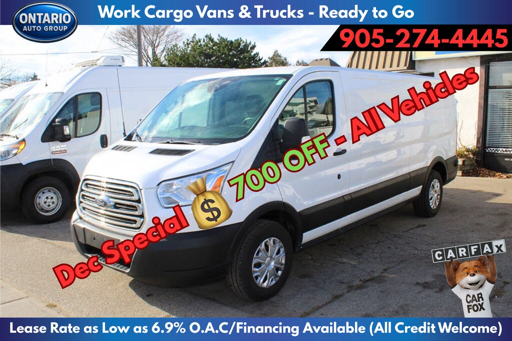 2019 Ford Transit Cargo 150 Low Roof LWB RWD with Sliding Passenger-Side Door