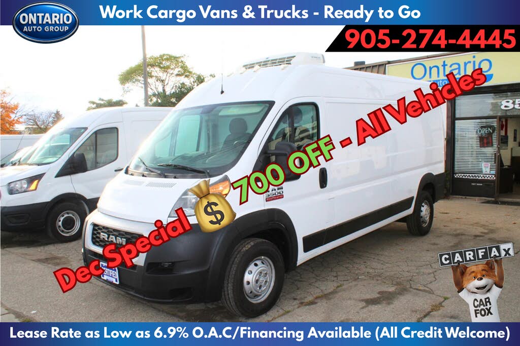 2021 RAM ProMaster 3500 159 High Roof Cargo Van FWD