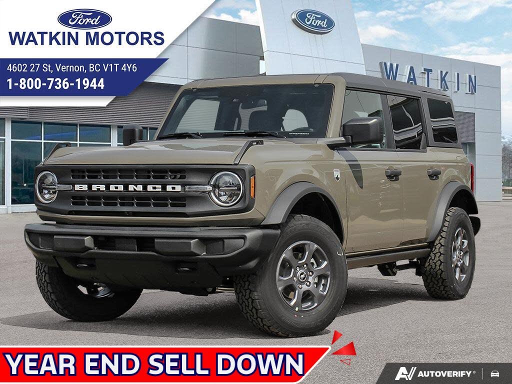 2025 Ford Bronco Big Bend 4-Door 4WD