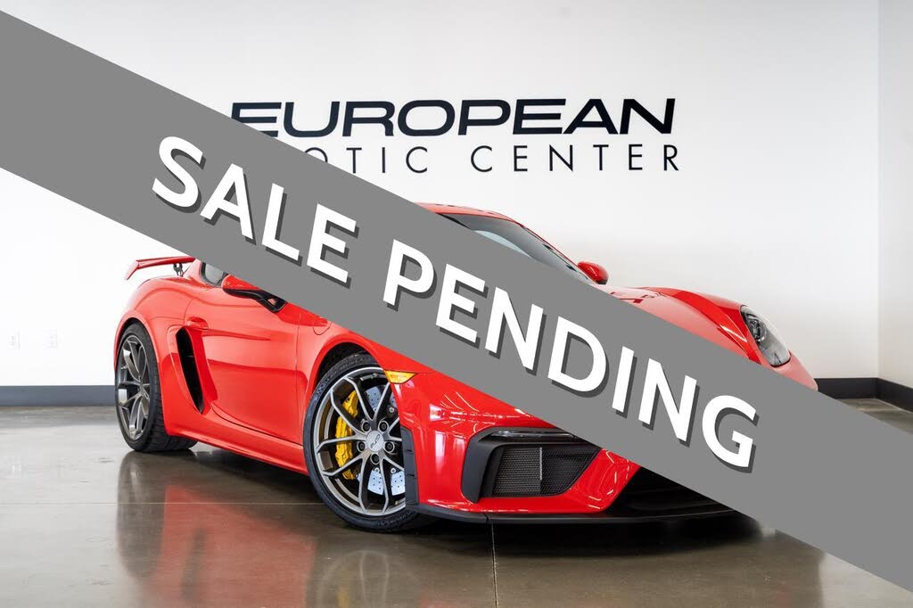 2020 Porsche 718 Cayman GT4 RWD