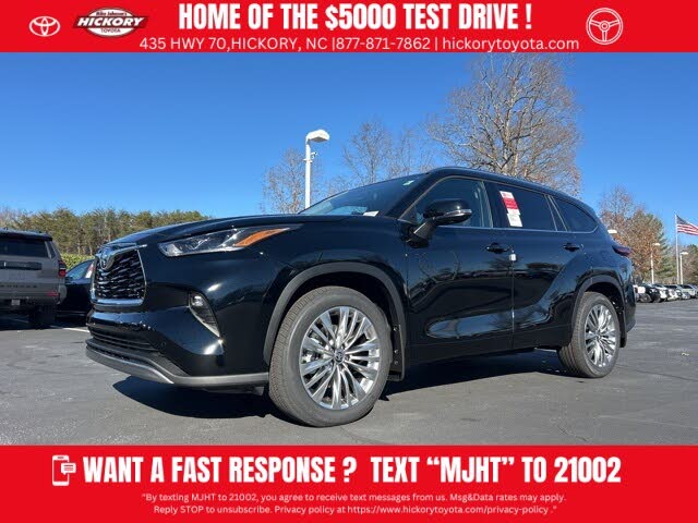 2026 Toyota Highlander Platinum AWD
