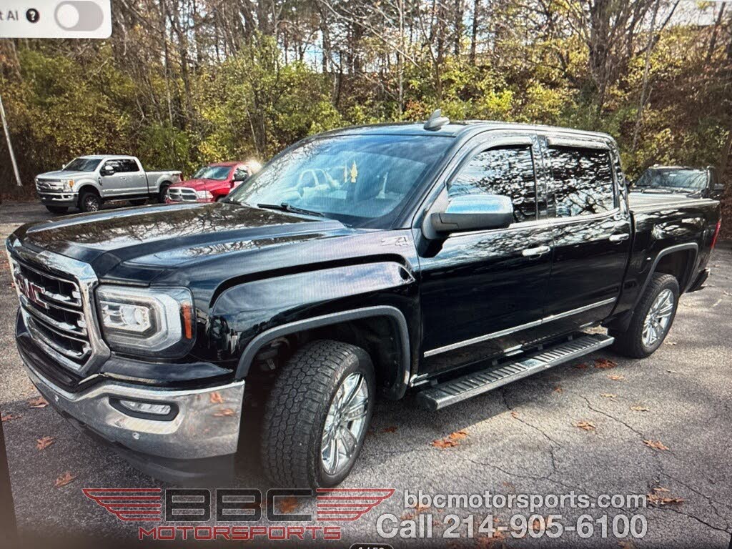 2018 GMC Sierra 1500 SLT Crew Cab 4WD