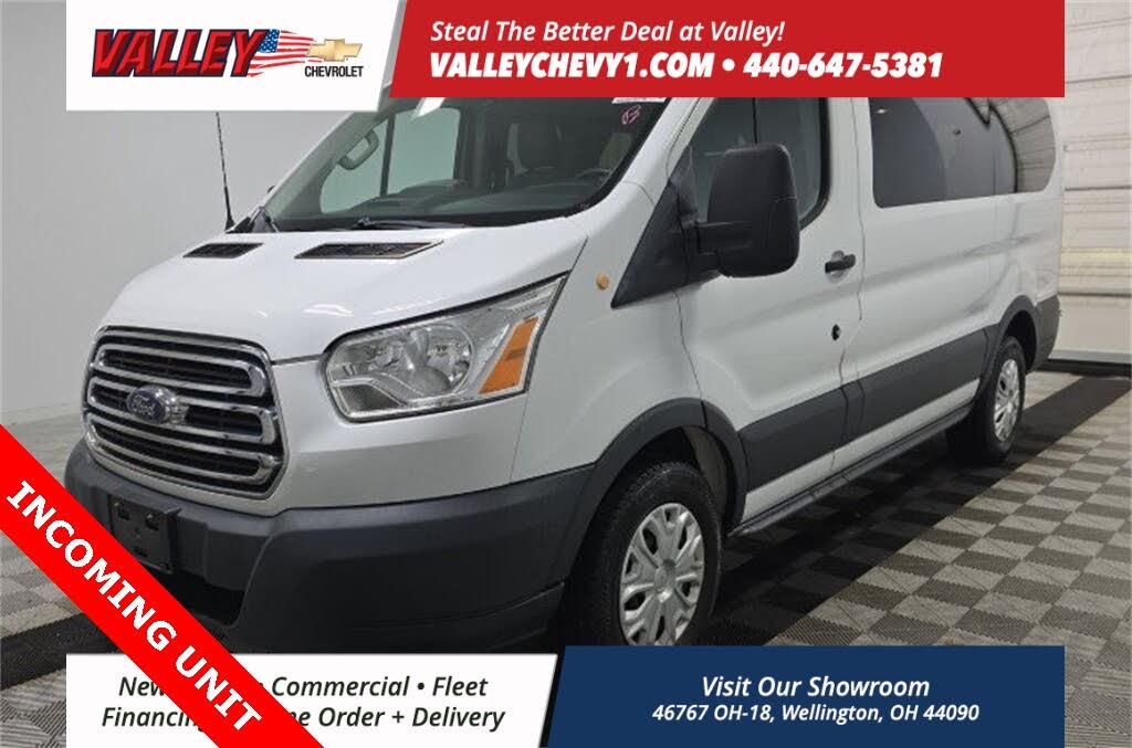 2015 Ford Transit Passenger 150 XLT Low Roof RWD with 60/40 Passenger-Side Doors