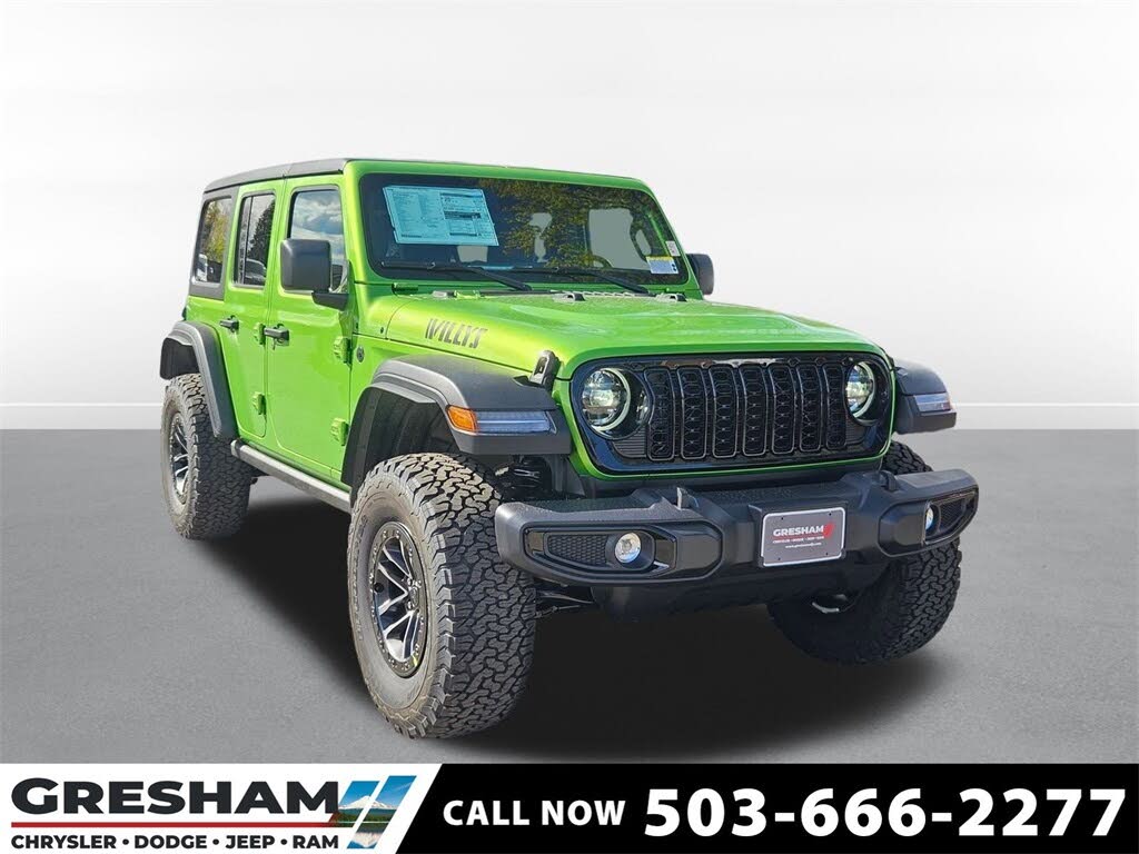 2025 Jeep Wrangler Willys 4-Door 4WD