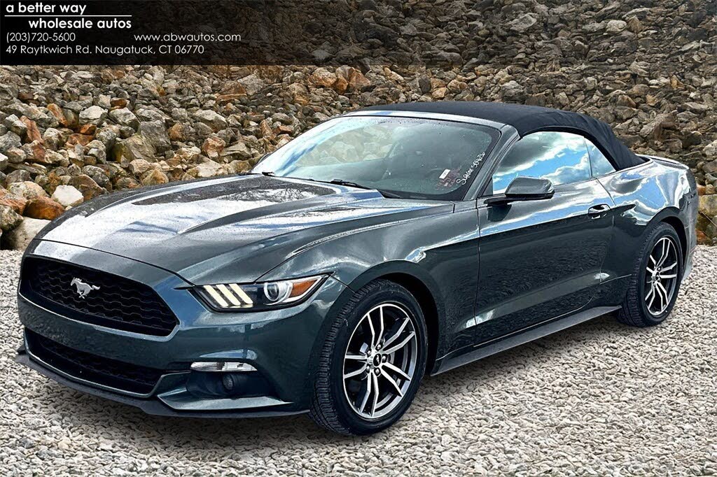 2016 Ford Mustang EcoBoost Premium Convertible RWD