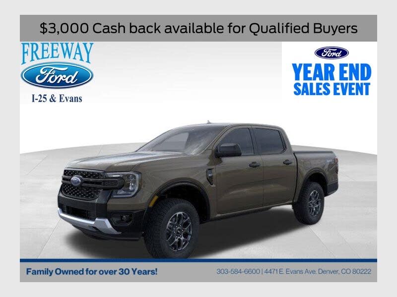 2025 Ford Ranger XLT SuperCrew 4WD