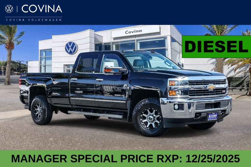 2016 Chevrolet Silverado 3500HD LTZ Crew Cab 4WD