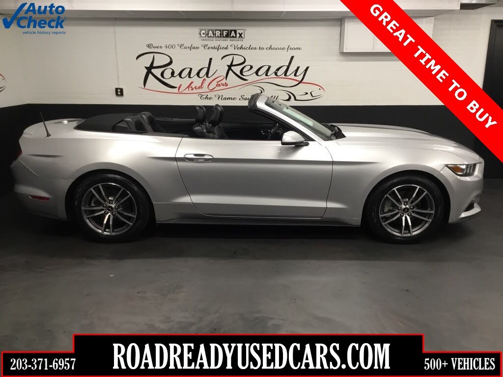 2016 Ford Mustang EcoBoost Premium Convertible RWD