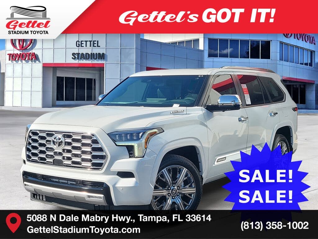 2026 Toyota Sequoia Capstone 4WD