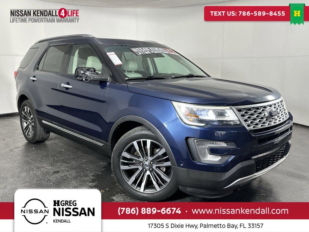 2016 Ford Explorer Platinum 4WD
