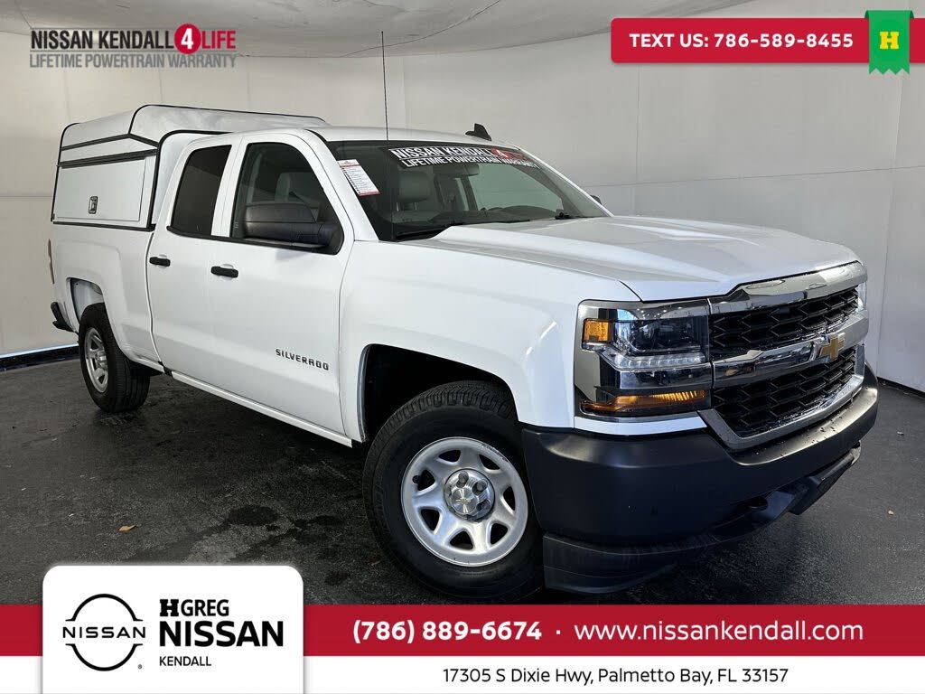2018 Chevrolet Silverado 1500 Work Truck Double Cab 4WD