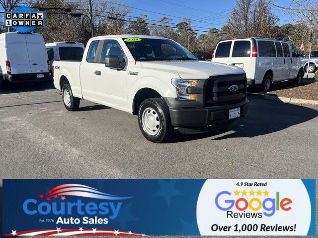2016 Ford F-150 XL SuperCab 4WD