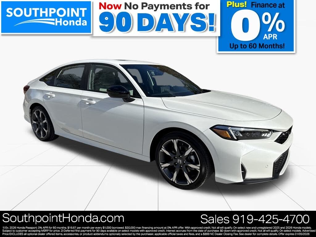 2026 Honda Civic Hybrid Sport Touring Sedan FWD