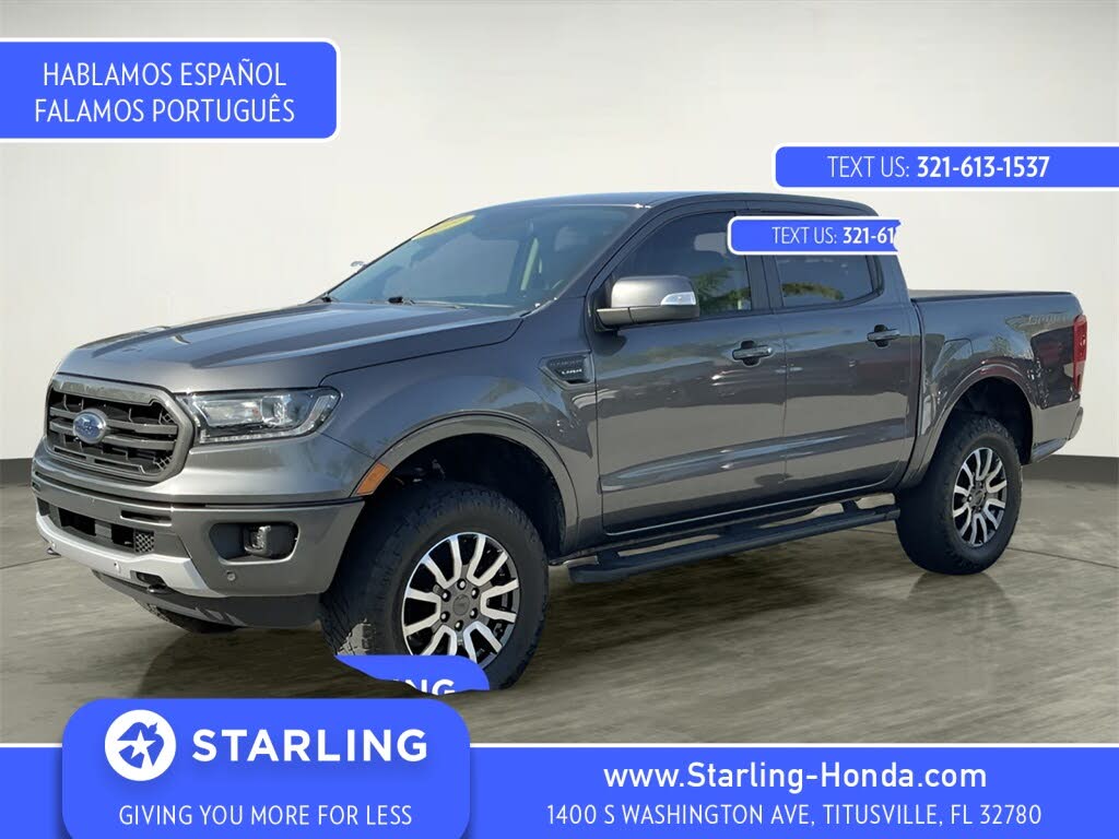 2019 Ford Ranger Lariat SuperCrew RWD