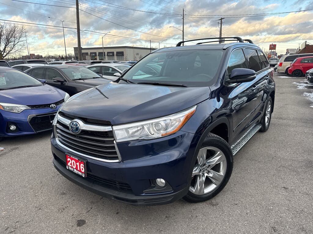 2016 Toyota Highlander Hybrid Limited