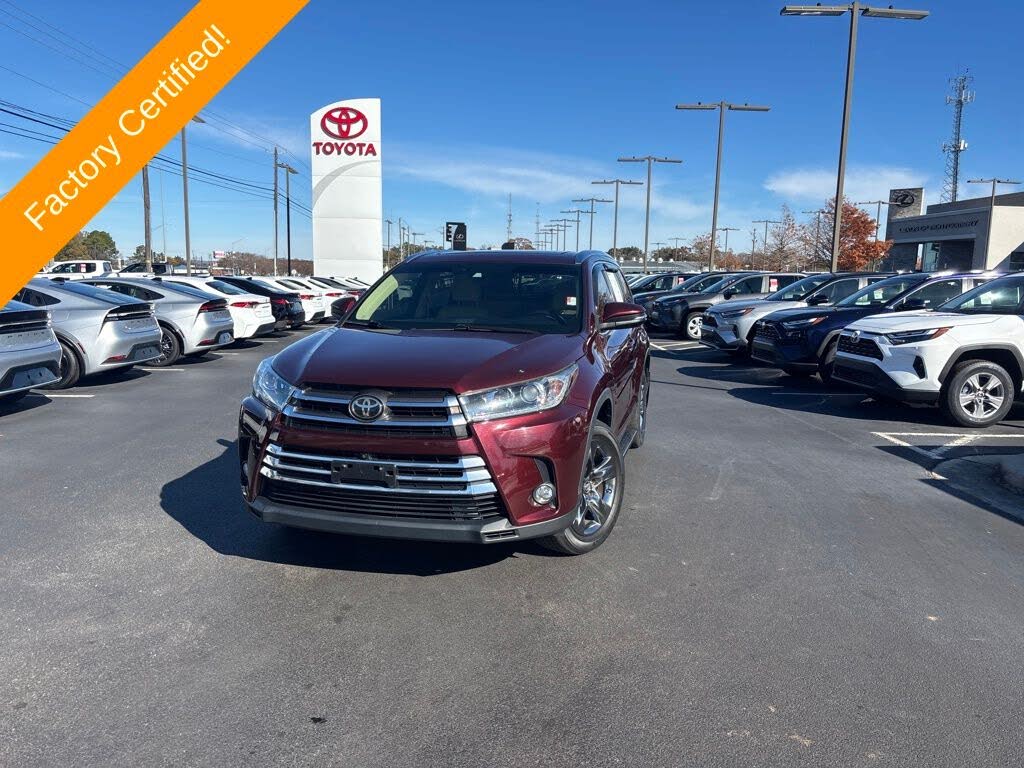 2018 Toyota Highlander Limited Platinum AWD