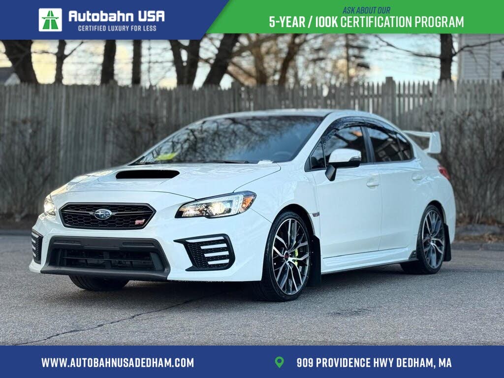 2021 Subaru WRX STI Limited AWD with Wing Spoiler