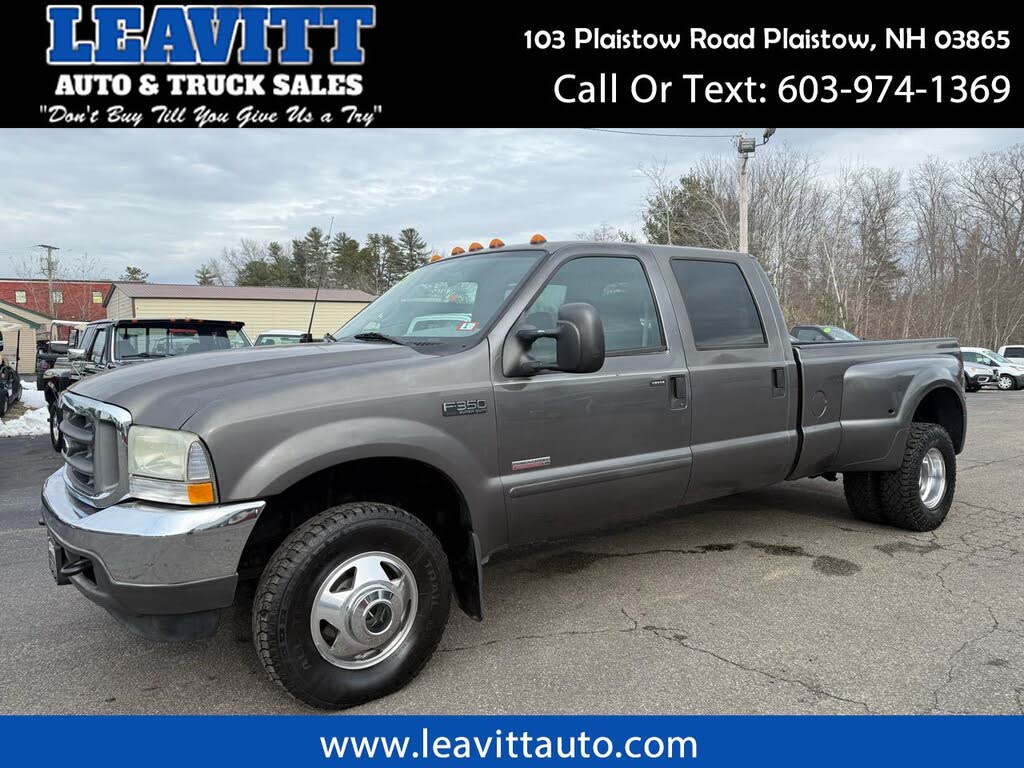 2002 Ford F-350 Super Duty XLT Crew Cab SB DRW 4WD