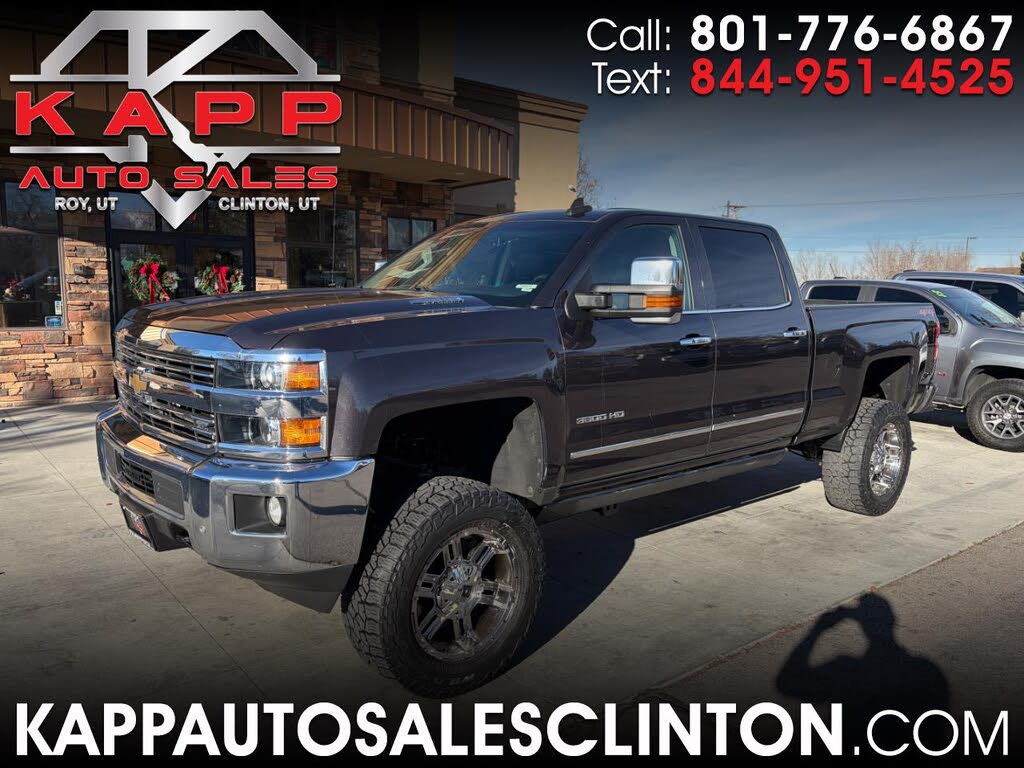 2015 Chevrolet Silverado 3500HD LTZ Crew Cab 4WD