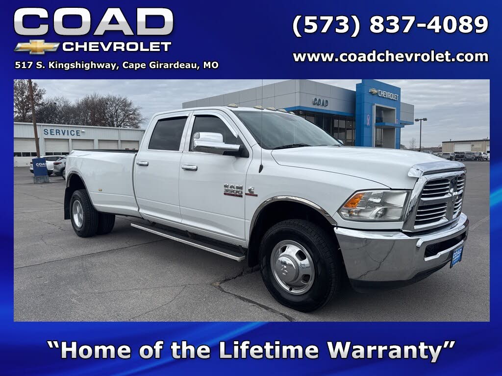 2017 RAM 3500 Tradesman Crew Cab LB DRW RWD