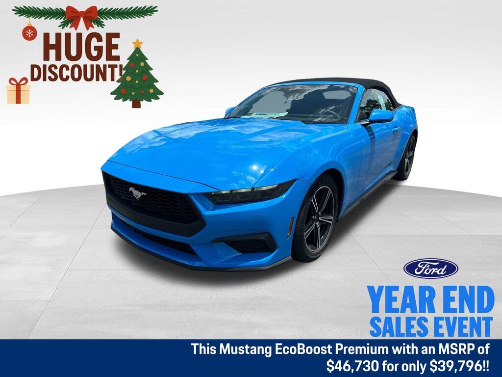 2025 Ford Mustang EcoBoost Premium Convertible RWD