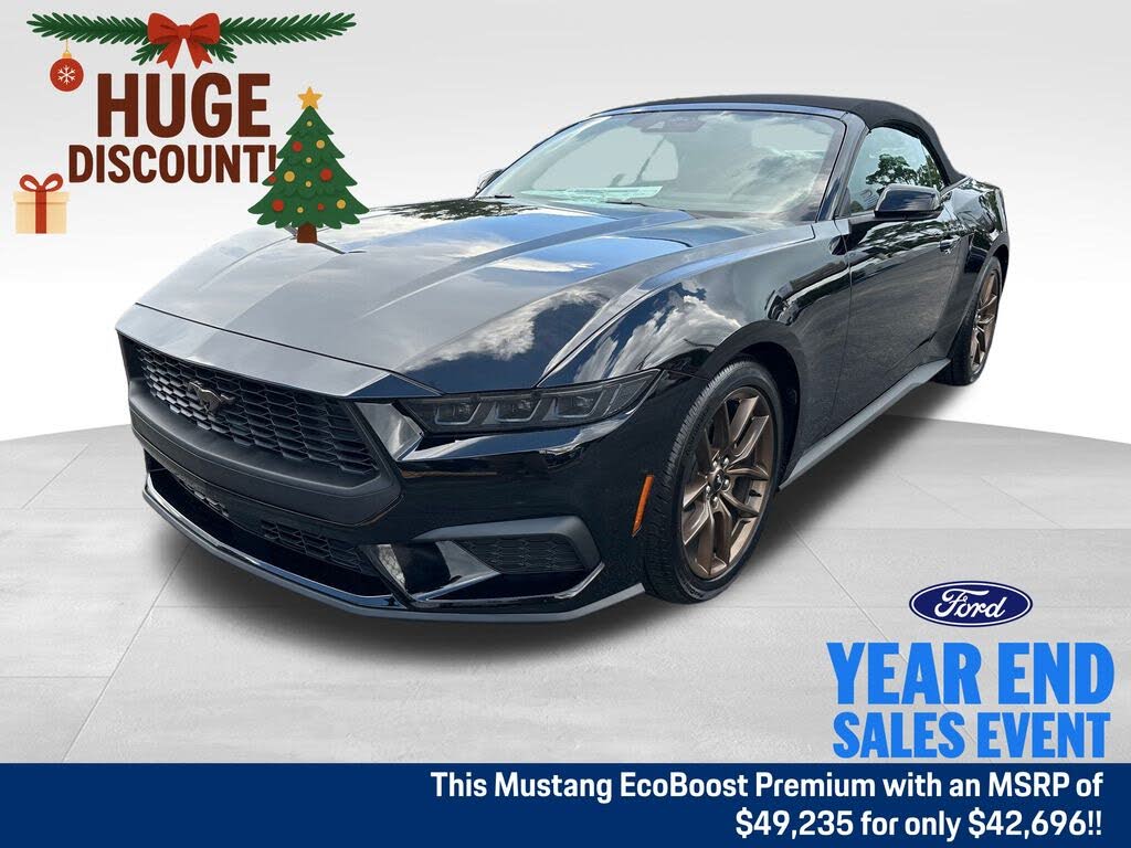 2025 Ford Mustang EcoBoost Premium Convertible RWD