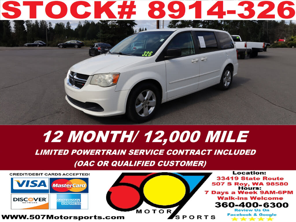 2013 Dodge Grand Caravan SE FWD