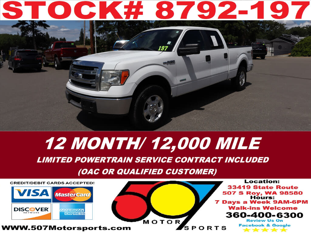 2013 Ford F-150 XLT SuperCrew LB 4WD