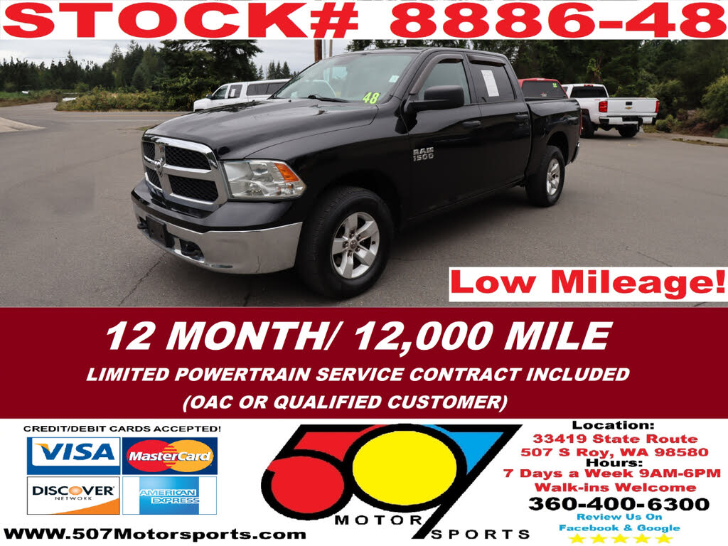 2014 RAM 1500 Tradesman Crew Cab 4WD
