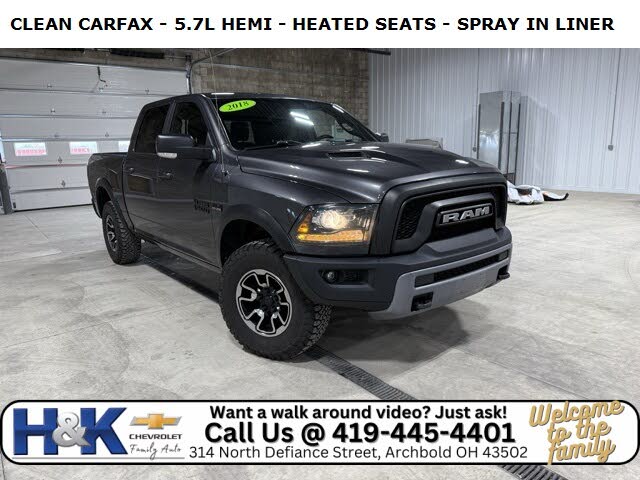2018 RAM 1500 Rebel Crew Cab 4WD