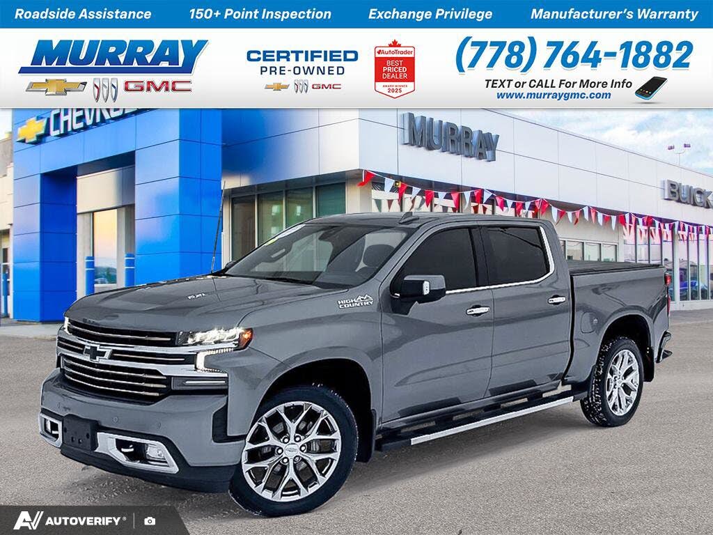 2019 Chevrolet Silverado 1500 High Country Crew Cab 4WD