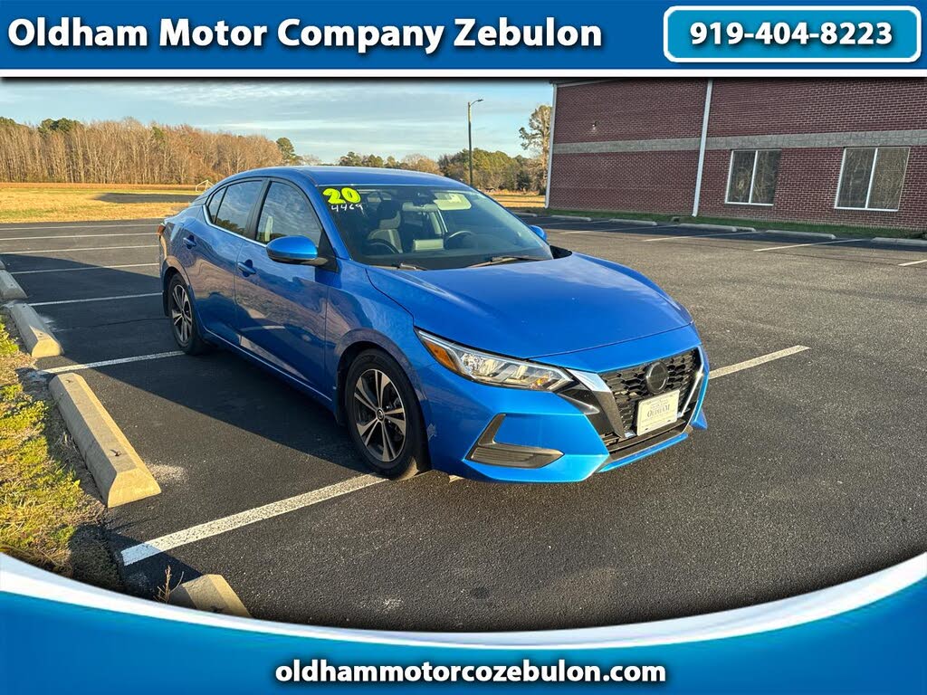 2020 Nissan Sentra SV FWD