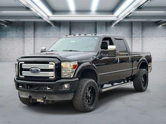 2016 Ford F-350 Super Duty Platinum Crew Cab 4WD