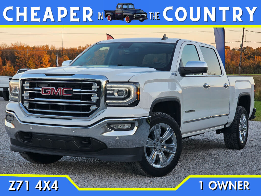 2017 GMC Sierra 1500 SLT Crew Cab 4WD