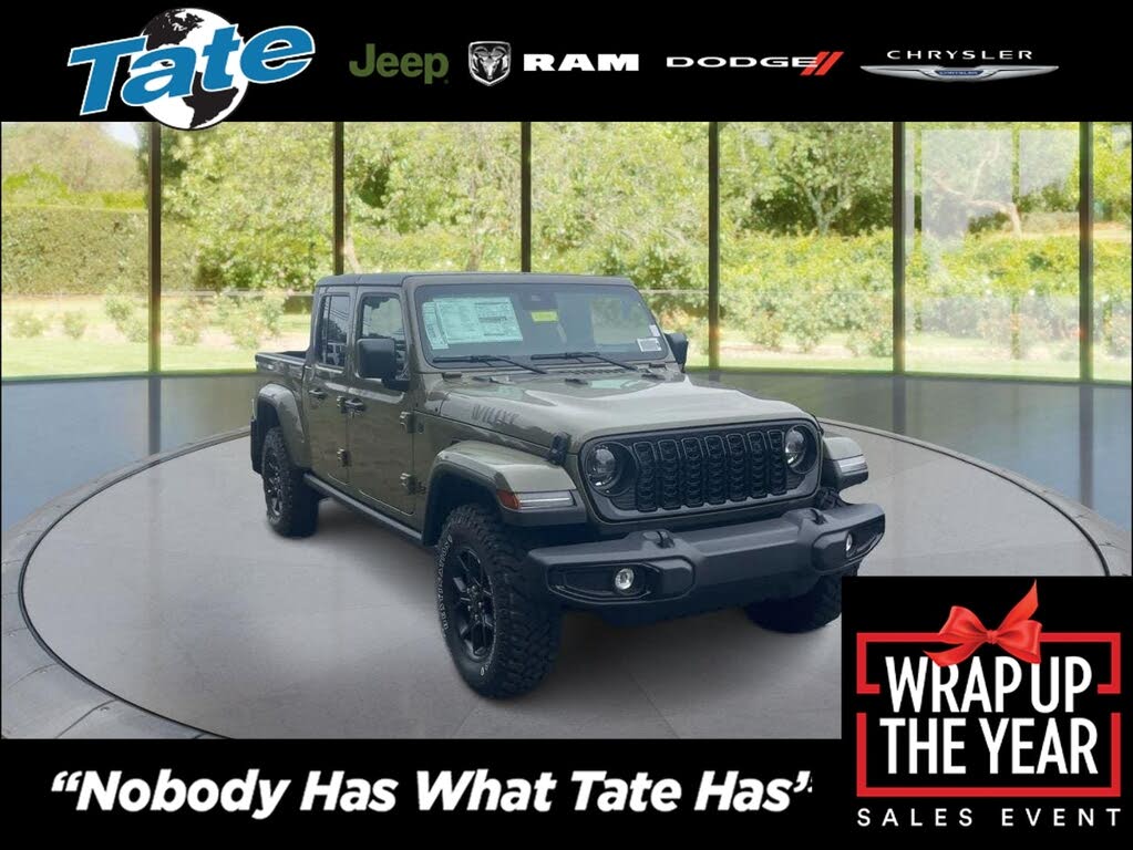 2025 Jeep Gladiator Willys Crew Cab 4WD