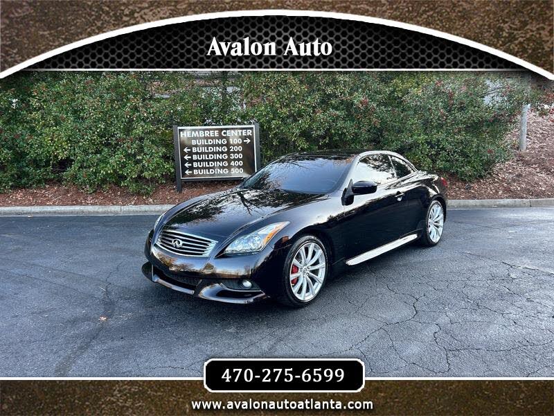 2013 INFINITI G37 IPL Convertible RWD